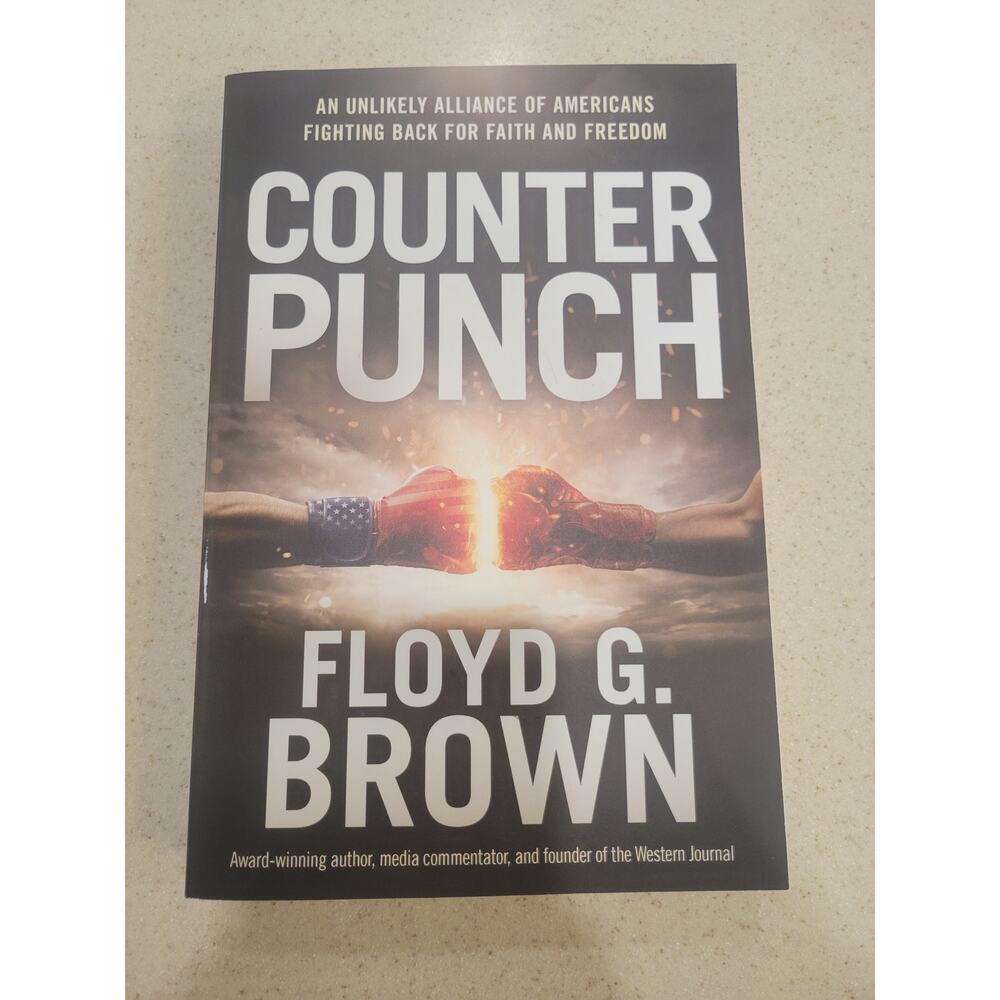 *Signed Copy* Counter Punch American Faith Freedom Trump Election Republican